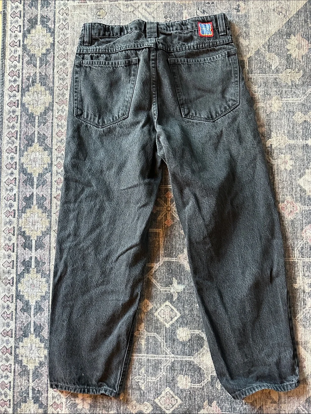 Empyre Men's Black Straight Leg Jeans